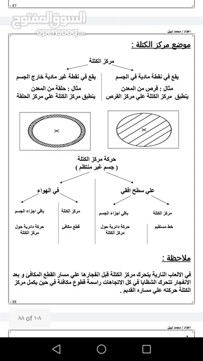 معلم اول فيزياء ذو خبرةً