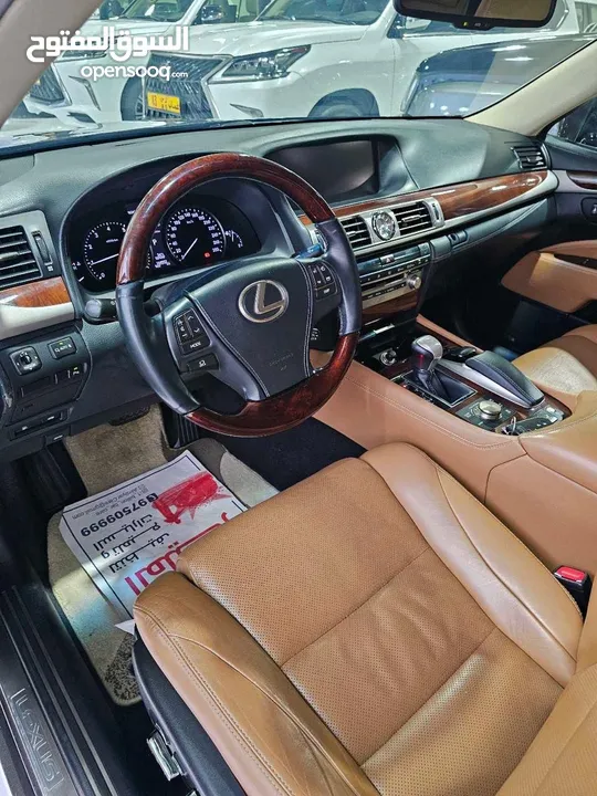 اذا كنت تبحث عن الضمان النظافة الضخامة والفخامة تفضّل ادخل وشوف الباخرة اليابانية Lexus LS 460 L