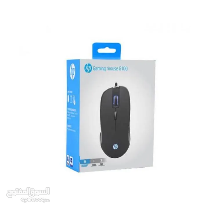 ماوس جيمنج اتش بي سلكي HP G100 USB WIRED GAMING MOUSE