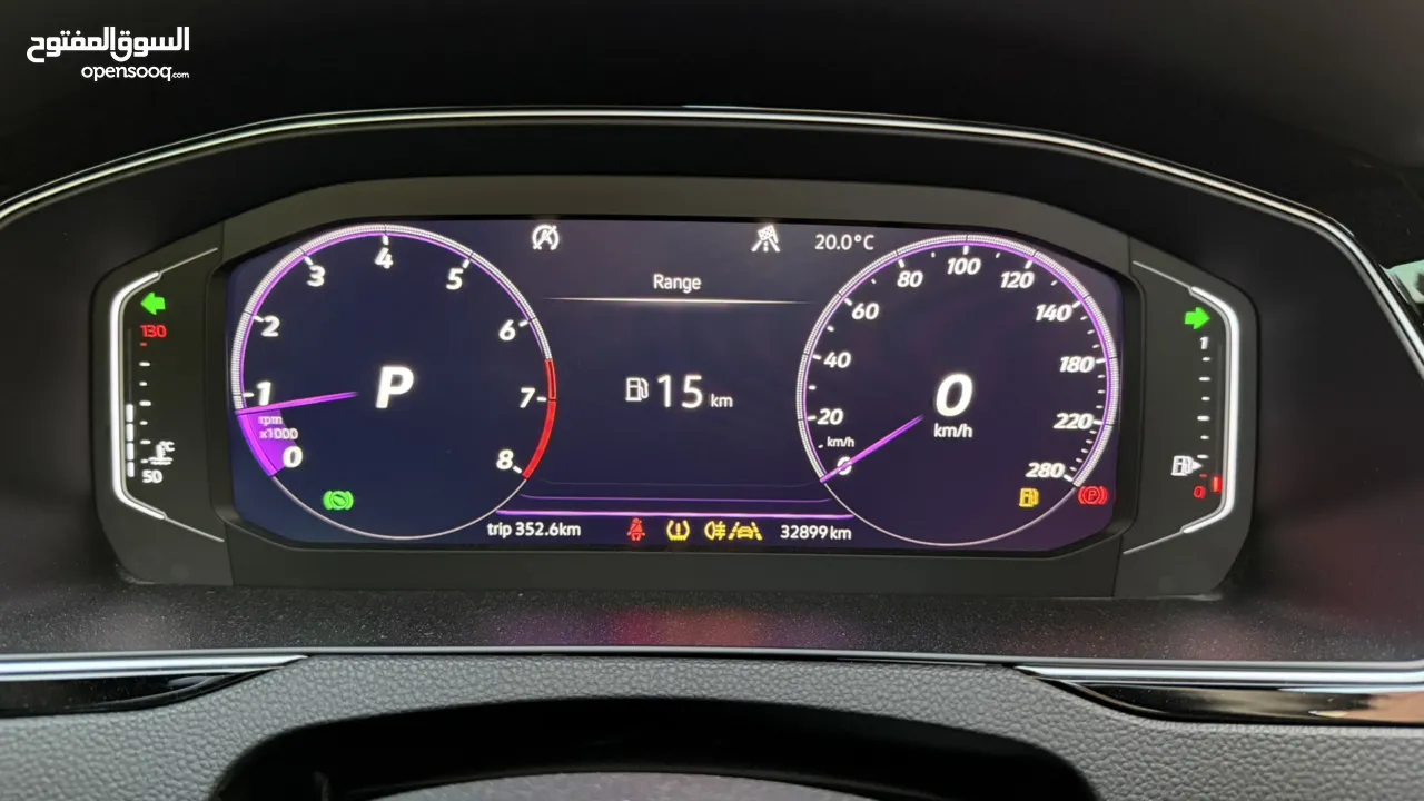 فولكس فاجن ارتيون Rline ترخيص 2020 محرك 2000 بنزين جير أوتوماتيك 190 حصان