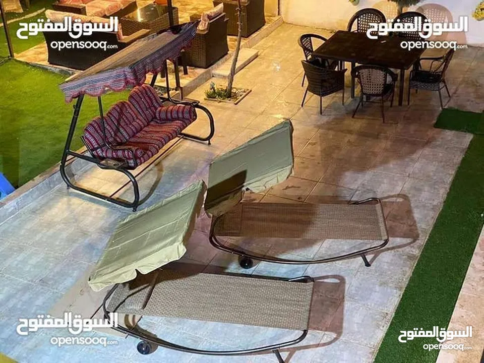 شاليه فاخر اطلالة رائعه جرش سعر مغري