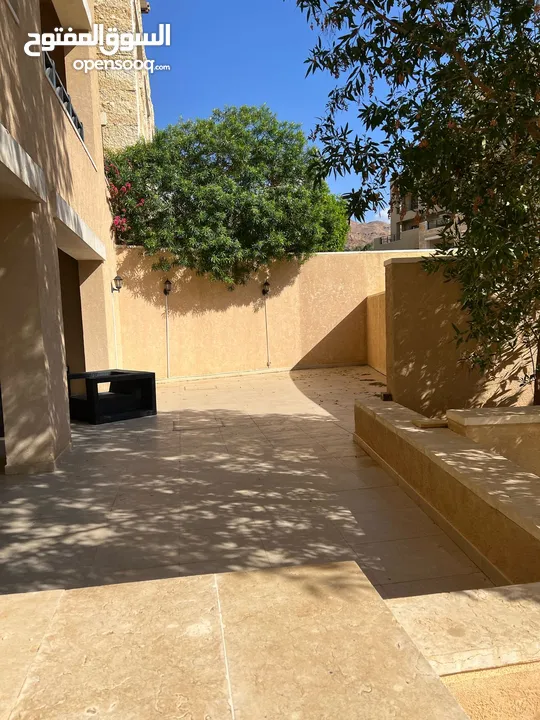 Beautiful 1 bedroom apartment with large terrace in Samarah resort in the Dead Sea