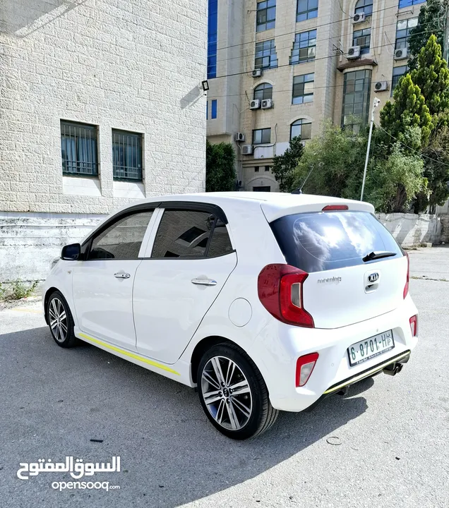 كيا بيكانتو 2020 GT line  فل اضافات دهان الشركة