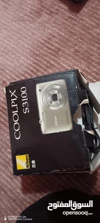 كاميرا نيكون للبيع 14 mpx coolpix 3100 s 45 دينار قابل للتفاوض