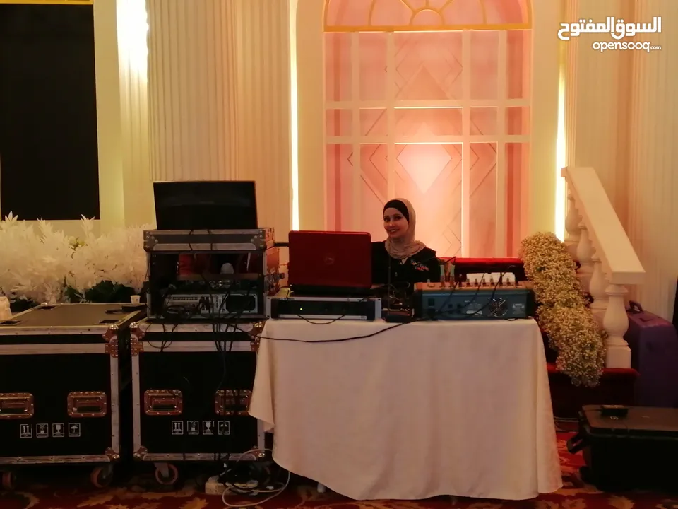 أجهزة صوتية للحفلات sound system بأشراف لاعبات الديجي المحترفات (أجعلي يومك مميز معنا)