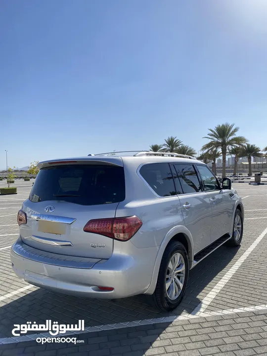 Infiniti Qx80 Base 4*4 2017 Model انفينيتي Qx80 دفع رباعي