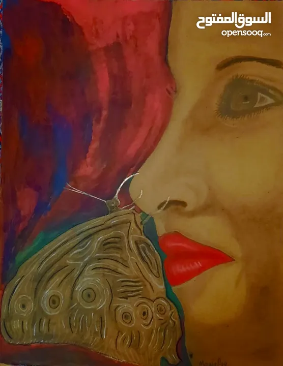 لوحات سريالية اصلية رسم يدوي