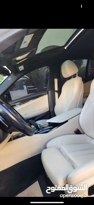 بي ام دبليو موديل 530e موديل 2019 كيت M لون ابيض فل كامل فحص كامل