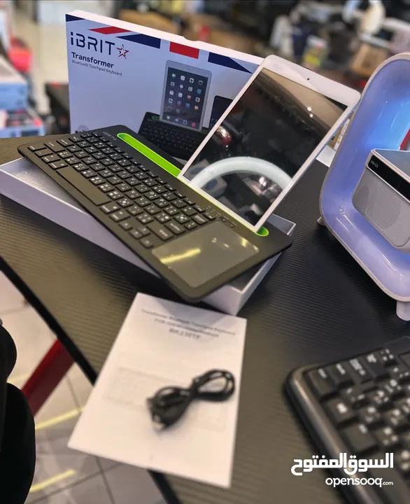 كيبورد Bluetooth touchpad keyboard