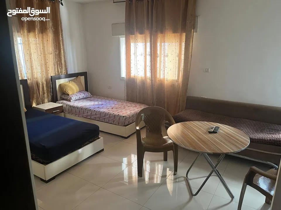 استديو مفروش للايجار عين منجد
