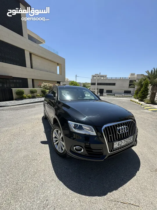 Audi Q5 2014 بحاله الوكاله صيانه الوكاله ممشى قليل