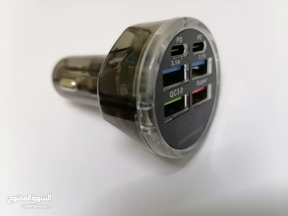 بيع شاحن هواتف على فيشه السياره