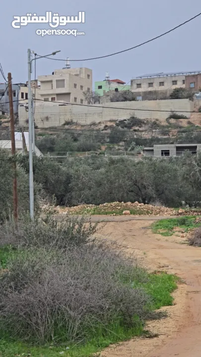 ارض للبيع تبعد عن الخط الرئسي 100 متر ارض ممتازه على شارعين وصلها جميع الخدمات