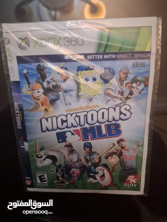 بضاعة جديدة مكونة من 41 لعبة سيدي XBOX360 منهم بيجي سيديين(غير مكرر)كلو جديد مسكر