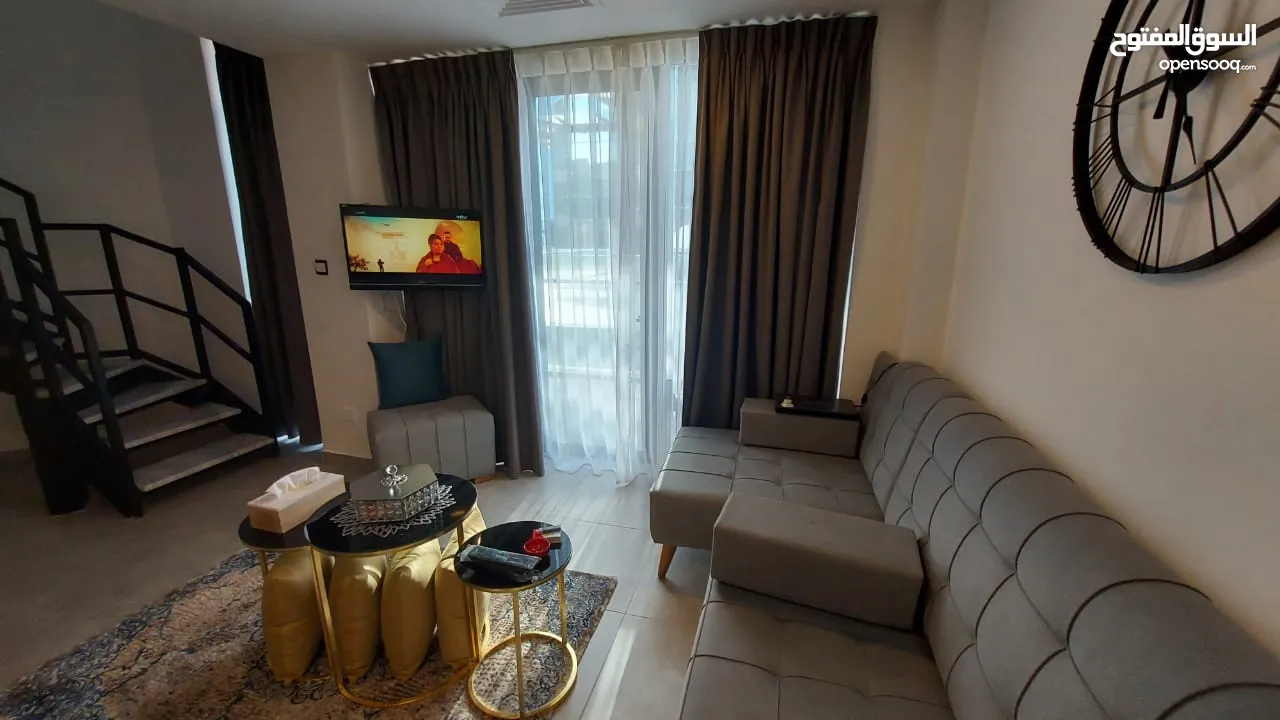 Luxury furnished apartment for rent in Damac Abdali Tower. Amman Boulevard 85