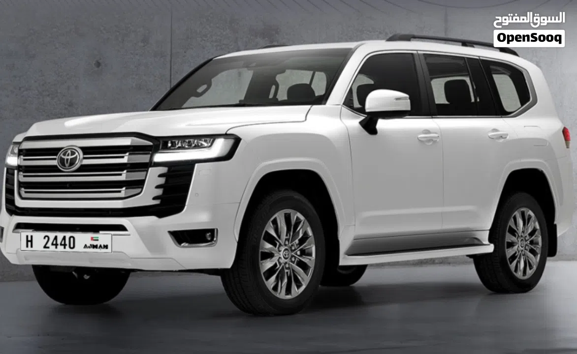 Ajman plate ( 2440 H ) رقم عجمان رباعي