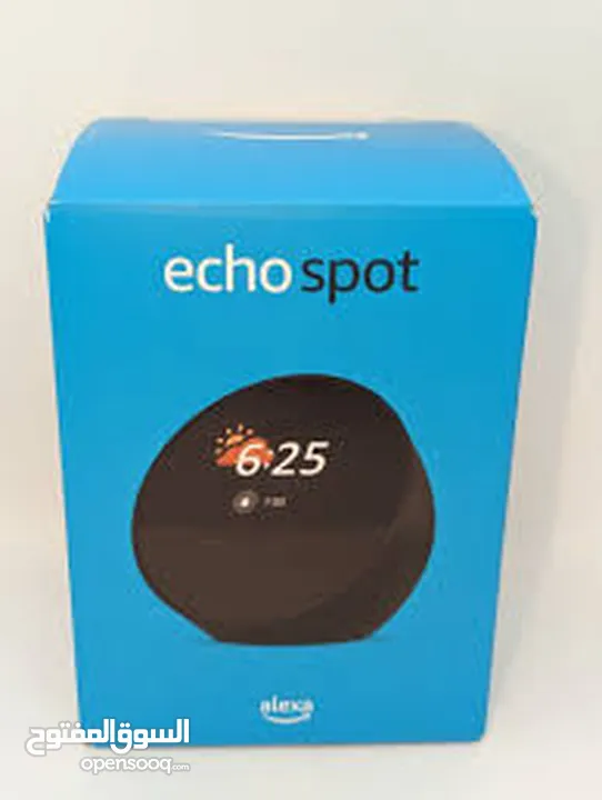 ALEXA Echo Spot Full sound compact smart speaker with Alexa