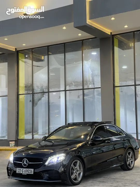 Mercedes C300 كت AMG اصل بلاد موديل 2018