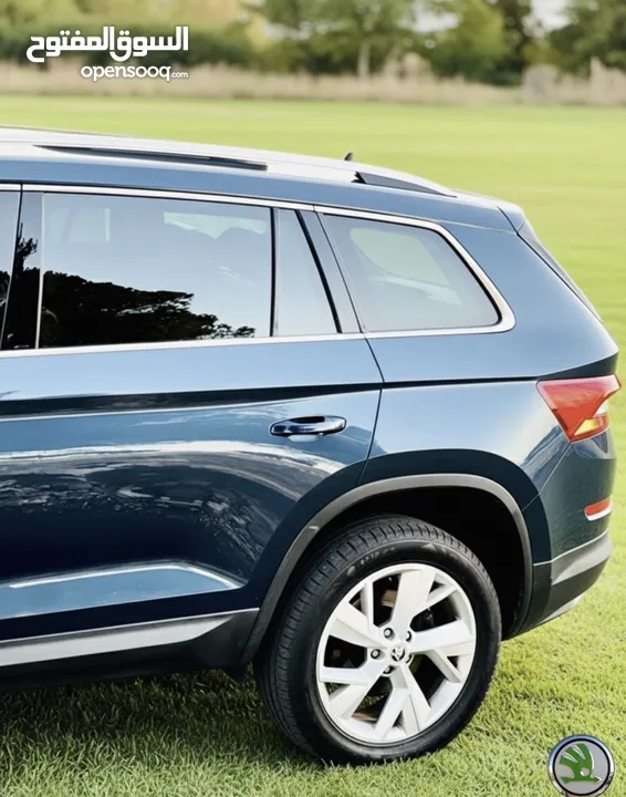 سكودا كودياك 2017 مفلل مع بانوراما ودفع رباعي ترخيص وتامين شامل ساري للبيع او البدل