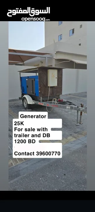 الجنريتر لون ازرق