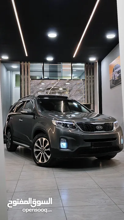 كيا سورينتو بحالة الشركه 4x4 بانوراما ولا غرام بويه