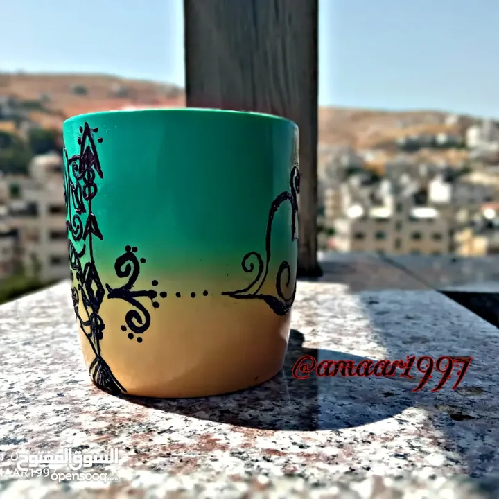 رسم على الزجاج
