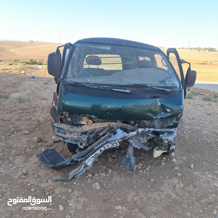 باص بريجو 97 مرخص لغاية 25/9/2026 للبيع على ضربته ماتور فحص قير فحص بككس فحص