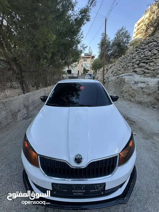 للبيع او البدل بالسعر الطبيعي سكودا فابيا جديده بالصلاة على النبي.