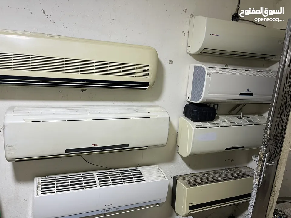 مكيفات بحاله الوكاله جديد ومستعمل بسعر منافس