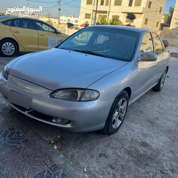 هيونداي افانتي 1996  جير اتومتيك لون سيلفر