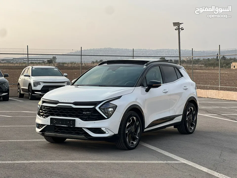 كايا سبورتاج  GT-Line Plug In /2022  فل الفل فتحة سقف بانوراما  فل مسكر  Plug In 4x4 -  271Hp