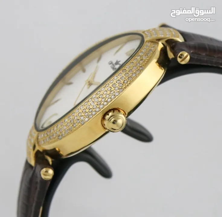 Optima 1.3 ct diamond quartz watch Swiss made