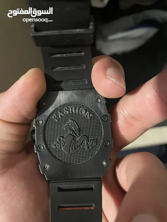ساعة Olmeca رجالية – تصميم Richard Mille – شبه جديدة