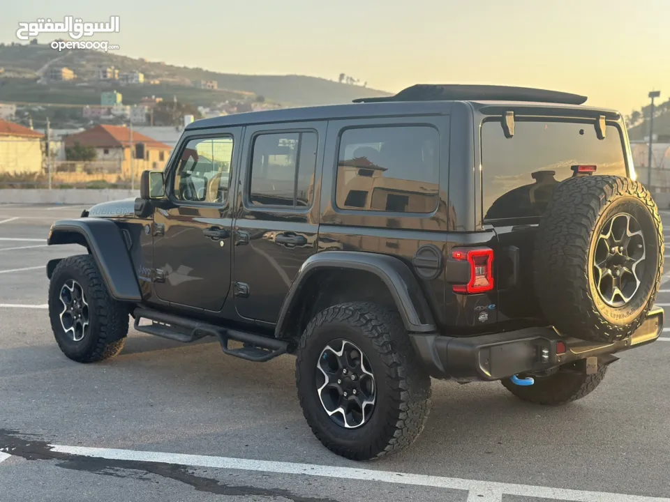 روبيكون هايبرد فل مسكر 2022 دفع رباعي Plug In Hybrid