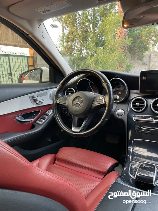 مرسيدس 2015 C300 نظيف و ممتاز