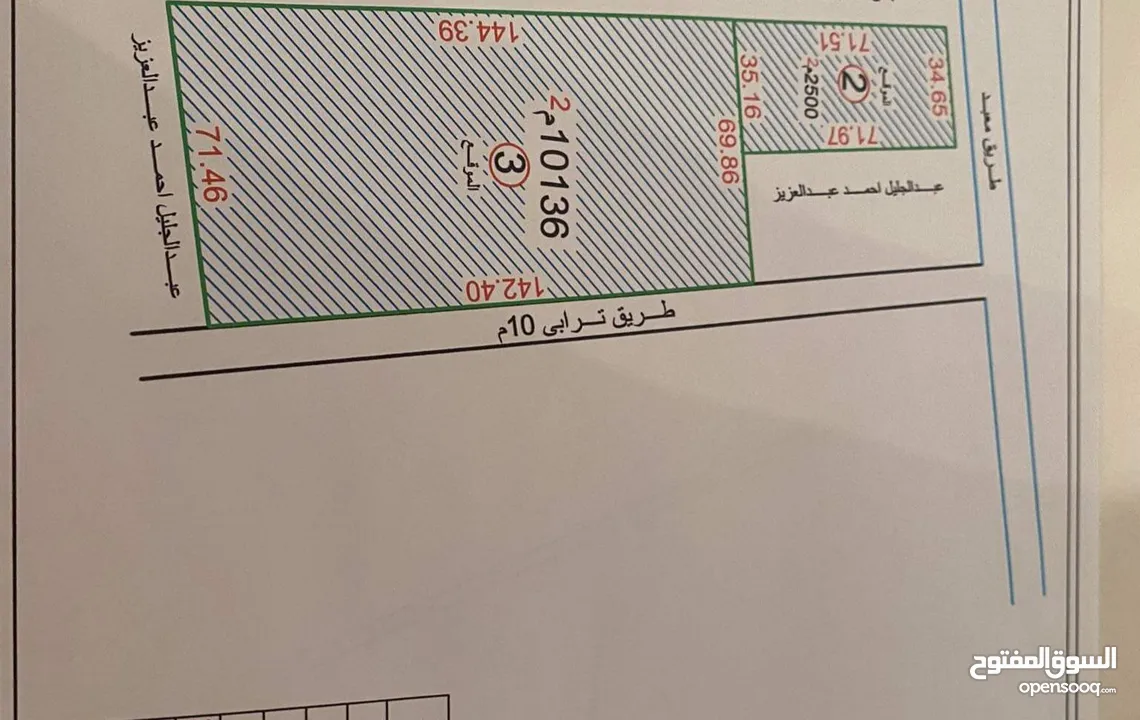 قطعه ارض للايجار مسحتها هكتار وربع داخل نطاق جنزور الرشاح بالقرب من مدرسه التوره علي الطريق المعبد