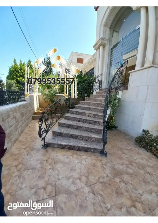 شقة للايجار في دابوق ارضي مع حديقة وترسات