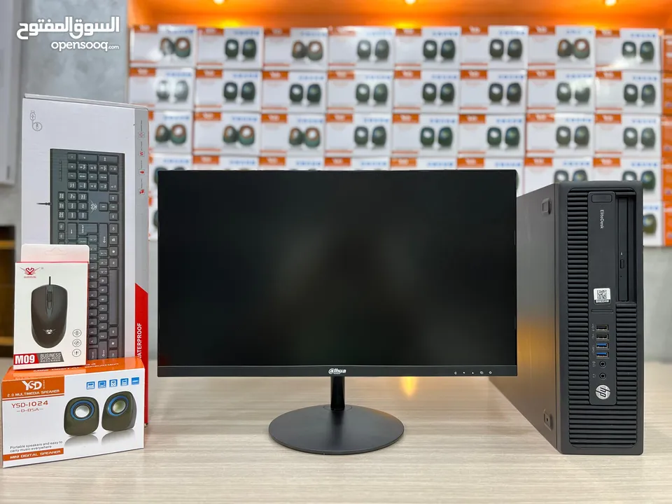 أجهزة كمبيوتر كامله RAM 16GB مع شاشة جديده  حرقنا الأسعار