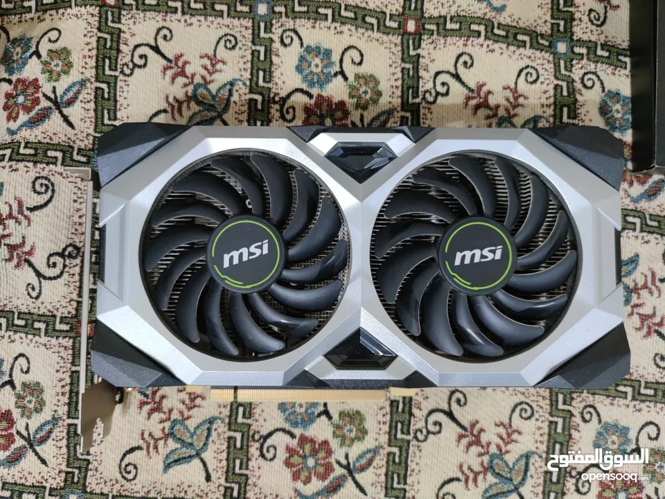 كرت شاشة 6GB RTX 2060 MSI VENTUS