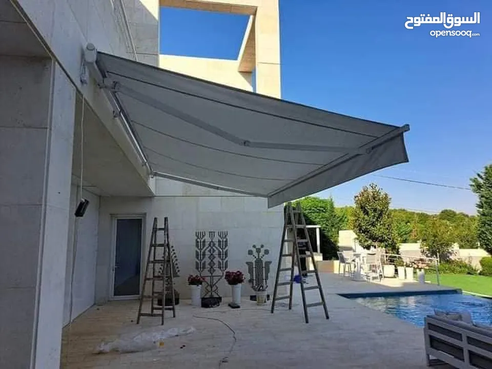 اشرعه  مظلات شوادر برجوله  خيم سماسي