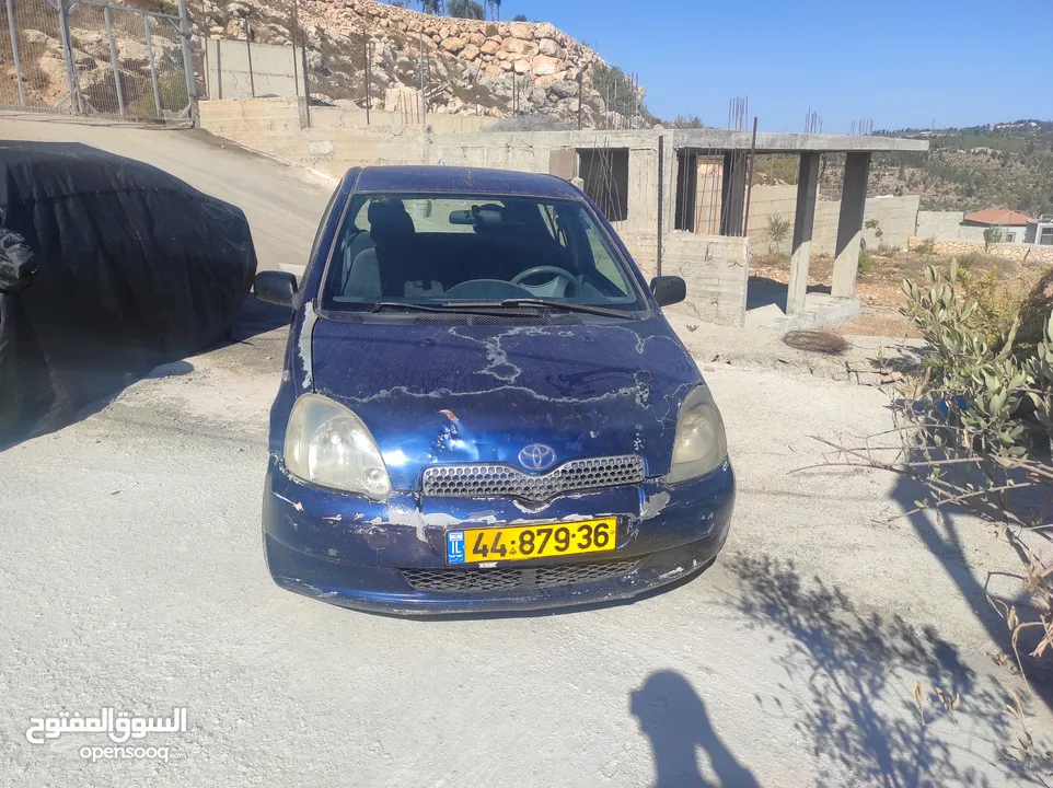 تويتا يارس موديل 2002 مطور جديد رخصة حتى شهر 11