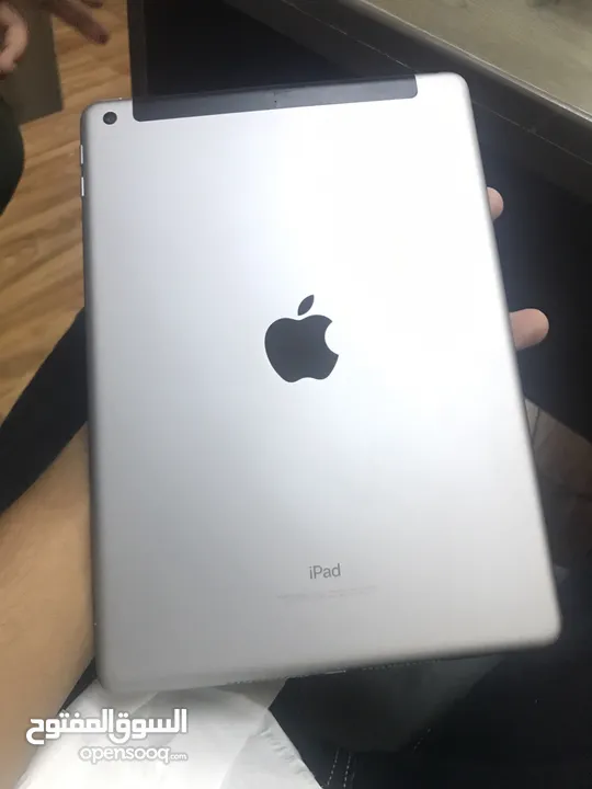 iPad with black cover