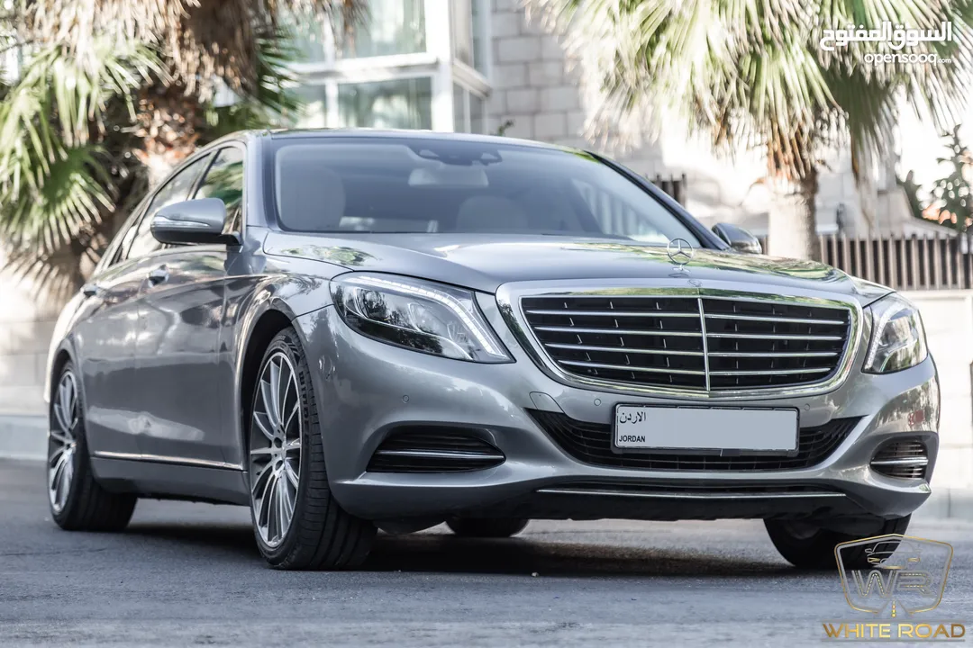 Mercedes S400 2015   السيارة وارد الشركة و قطعت مسافة 111,000 كيلو متر