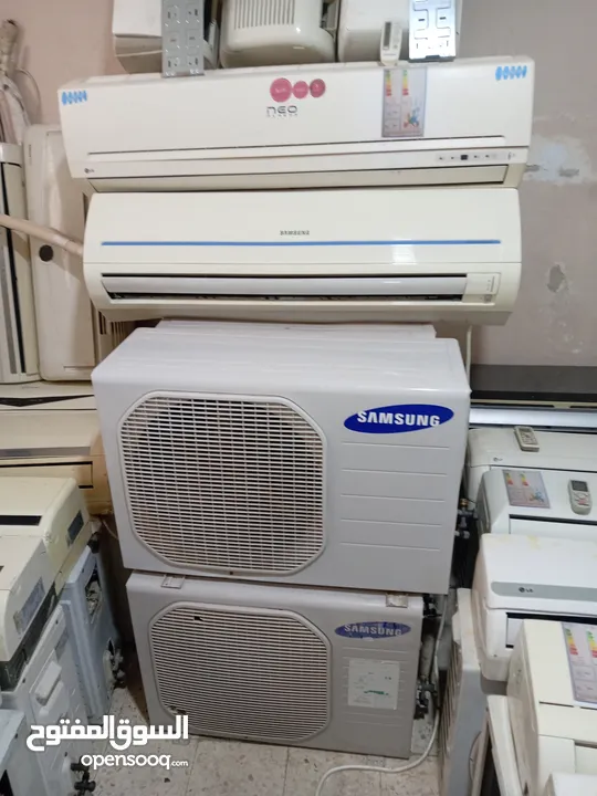 مكيفات واحد طن و2 طن وطن ونص أسعار مناسبه انفيرتر وعادي ومتنقل