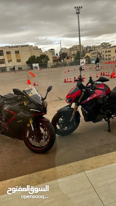 للبيع فقط QJ MOTOR SRK 600RR 2023 بحالة الوكالة