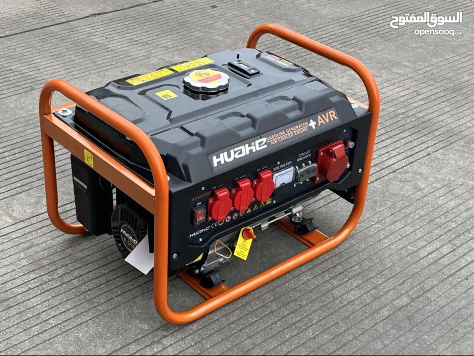 مولد -  كهرباء ينزين 8500 واط بقوة 6,5 حصان HP قوي جداً التفاصيل : 3 مخراج 220V فقط ب 850 شيكل فقط