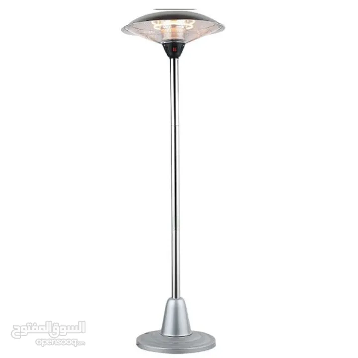 فرصة نادرة! مدفأة فناء عمودية احترافية 3000 واط (Patio Heater) للمطاعم والكافيهات – فقط بـ 130 شيكل!
