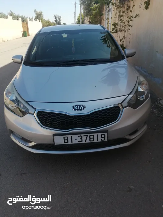 Kia k3 غير مجمركة للأعفاءات الطبيه نظيفه جدا 2015 بنزين اصلي ماتور 1600 cc