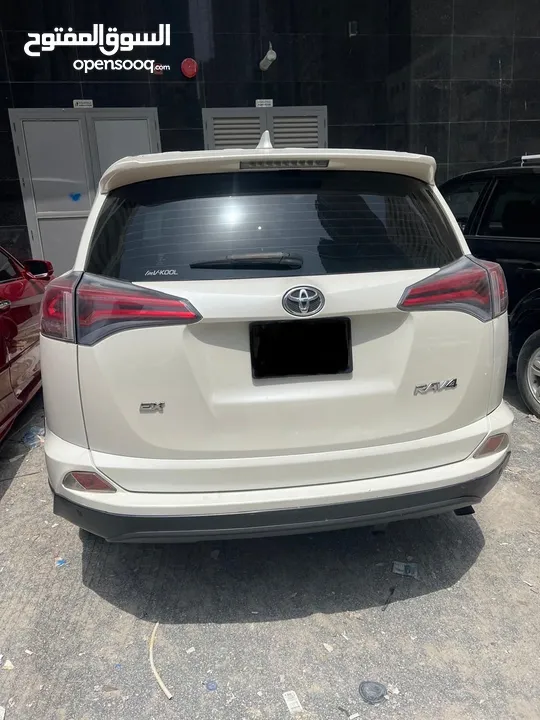 RAV4 2016 خليجي رقم دبي تأمين لغايه ديسمبر 