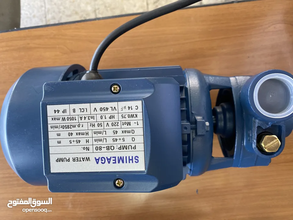 ماتورات ماء جديده كل المقاسات